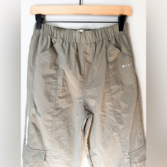 Wilo The Label Women’s Parachute Jogger Pants Sage Green Sz XS Sporty Athleisure - Picture 4 of 12